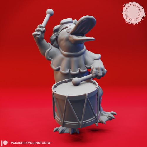 Platypus bard miniature - bard,