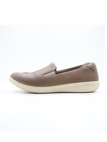 Abeo darcy brown leather - brown, flat