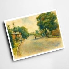 Print main road looking - -,