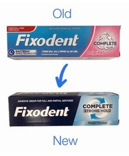 4 x Fixodent Cream Complete