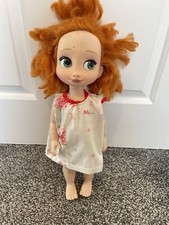 DISNEY STORE PRINCESS ANNA ANIMATOR TODDLER DOLL 15" FROM FROZEN