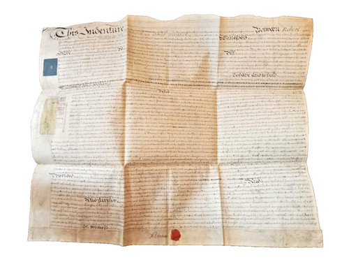 Regency indenture vellum - regency,