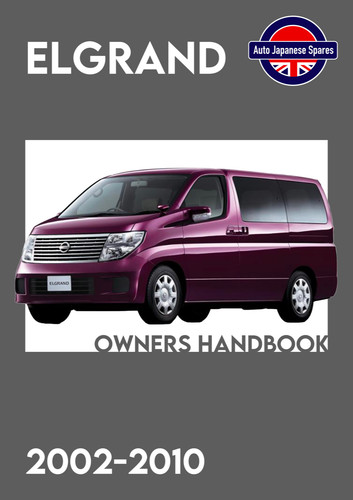 For nissan elgrand - 3.5i, v6