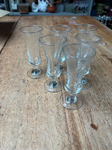 Vintage sherry wine glasses - sherry,