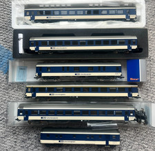 6 x Roco BLS Blue livery