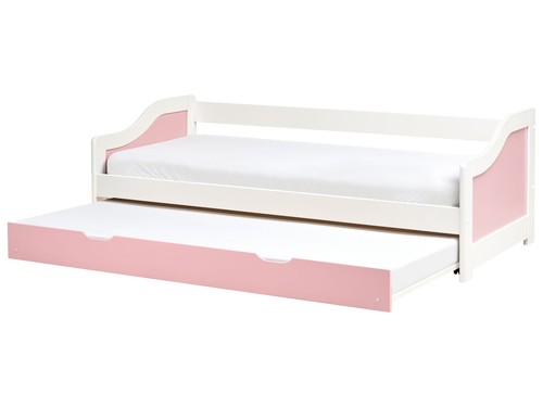 Trundle bed pine wood - bed, luneray