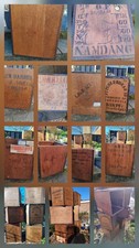 Vintage Wooden Tea Chest Crate