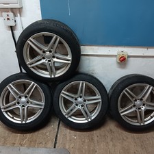 MERCEDES VITO VIANO ALLOY WHEELS WITH TYRES 245 45 18 mille miglia kba49782 