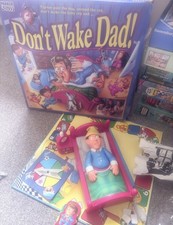 Don’t Wake Dad! Board Game  retro 1992  by  Parker Brothers 90s Rare Family Game