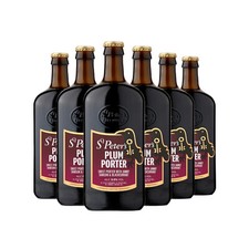 St. Peters Brewery Plum Porter 5% ABV 6 x 500ml Bottles – Dark & Fruity