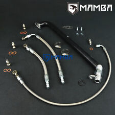 Turbo Oil Water Line for Mitsubishi 4B11T Lancer EVO X 10 w/ Factory TD05H-152G6