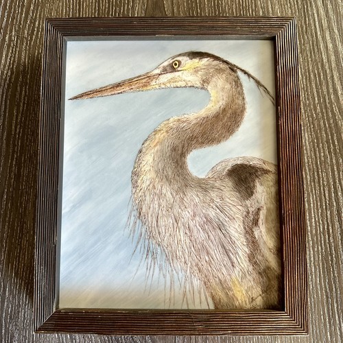 Hand painted glass - hand,