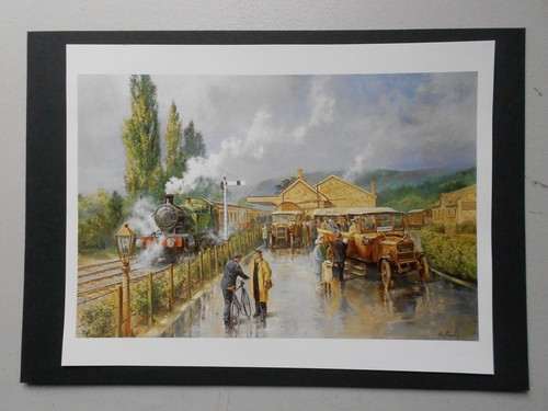 Railway print a day at - railway,