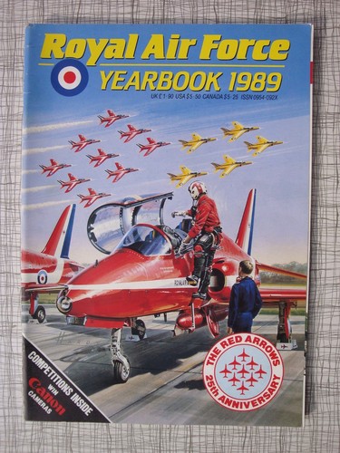 Raf yearbook 1989 canberra - raf,