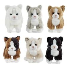 Living Nature Soft Toy Cat (Kitten) - 12 x 14 x 7cm (6 colours) Charity Listing