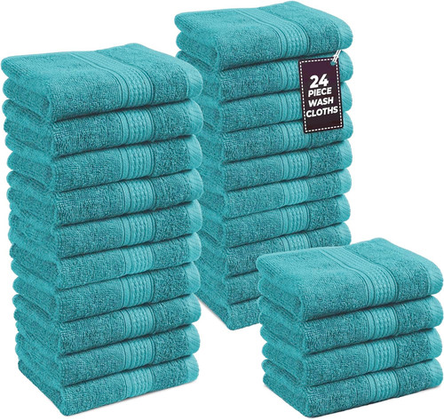 24x face cloths flannels - cloths,