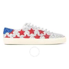 Saint Laurent Silver Glitter