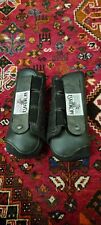 Horse Eskadron Black Tendon Boots Full Equestrian Tack