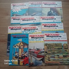 Meccano magazine 1968 x 12