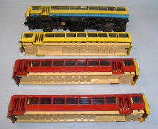 RARE HORNBY PACER CLASS 142 RAILBUS BODIES (4) OO GUAGE - SPARES/REPAIRS