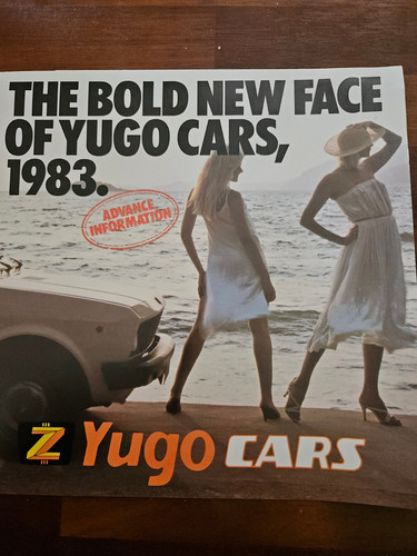 Yugo zastava brochure 1983 - yugo-zastava,