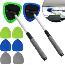 Windshield Cleaning Tool Kit Car Window Glass Wiper Cleaner Brush Extendable