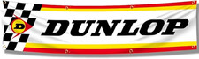 Dunlop Tires Racing Flag