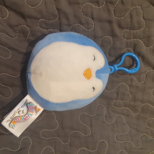 Squishmallow blue bag clip - squishmallow,