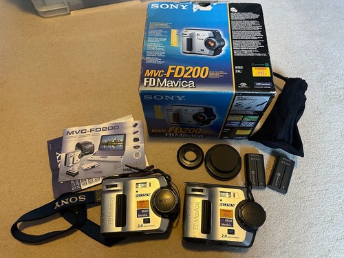 Boxed sony mavica floppy - boxed,