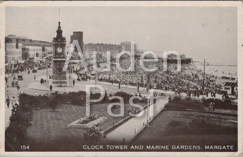 Margate clock tower and marine - clock,