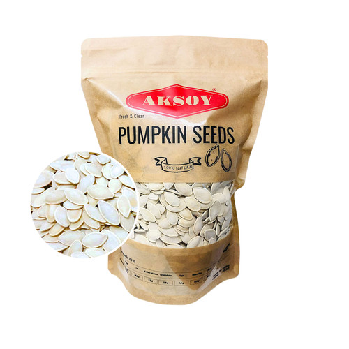 Roasted salted white pumpkin - roasted,
