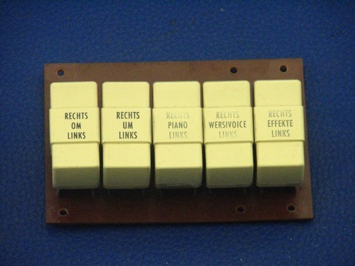 Wersi helios 5 - wersi, register