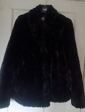 Wallis Women's Coat Black Faux