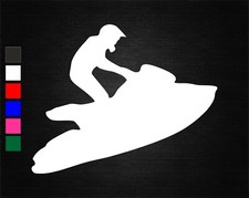 JET SKI SPORT VINYL DECAL