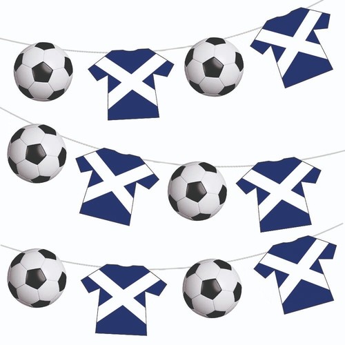 Football scotland bunting - football,