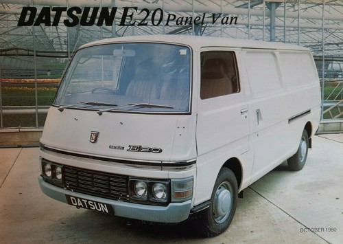 1981 datsun e20 panel van - 1981,