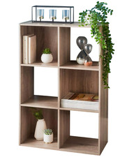 6 Cube Wooden Bookcase