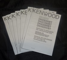 Kenwood < Instruction Manual > for DNX9960 - BT GPS Navigation System 