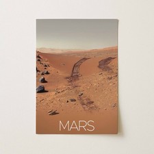 NASA Poster Mars Landscape