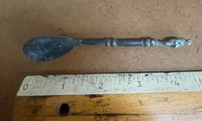 medieval bronze spoon -