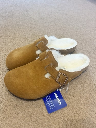 Birkenstock boston fur mink - boston,