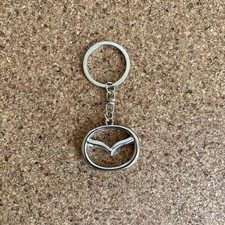 METAL  MAZDA   KEYRING/KEYCHAIN  , PRICE INCLUDES POSTAGE COST