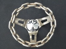 8 Inch Chain Steering Wheel Low Rider Kustom Hydro Dayton 62 63 64 Impala