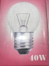 Clear Golf Ball Bulbs ES 27