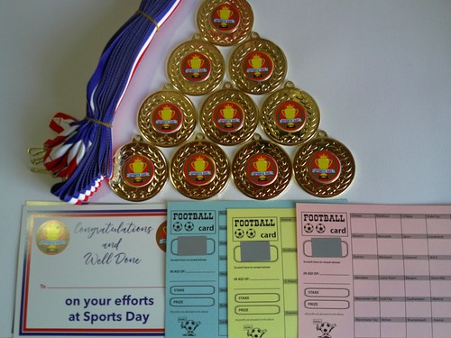 Sports day medals - medals, of