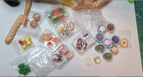 Barbie food kitchen bundle - kitchen,