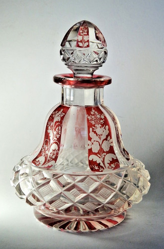 Bohemian slice cut glass - slice,