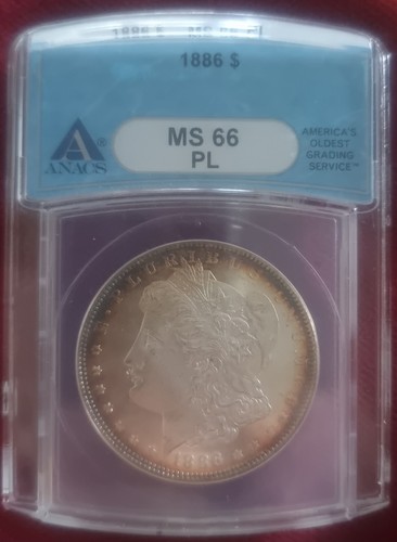 1886 usa silver proof morgan - 1886,
