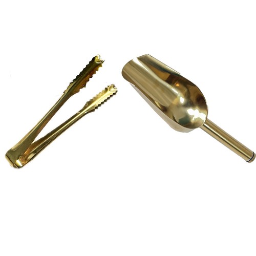 Rose gold scoops tongs for - scoops,