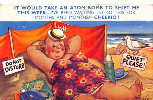 Bamforth seaside comic - bamforth,